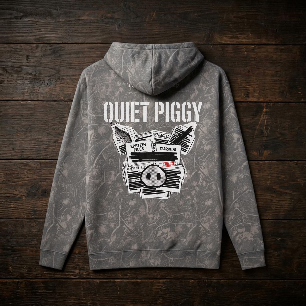 Quiet Piggy Hoodie